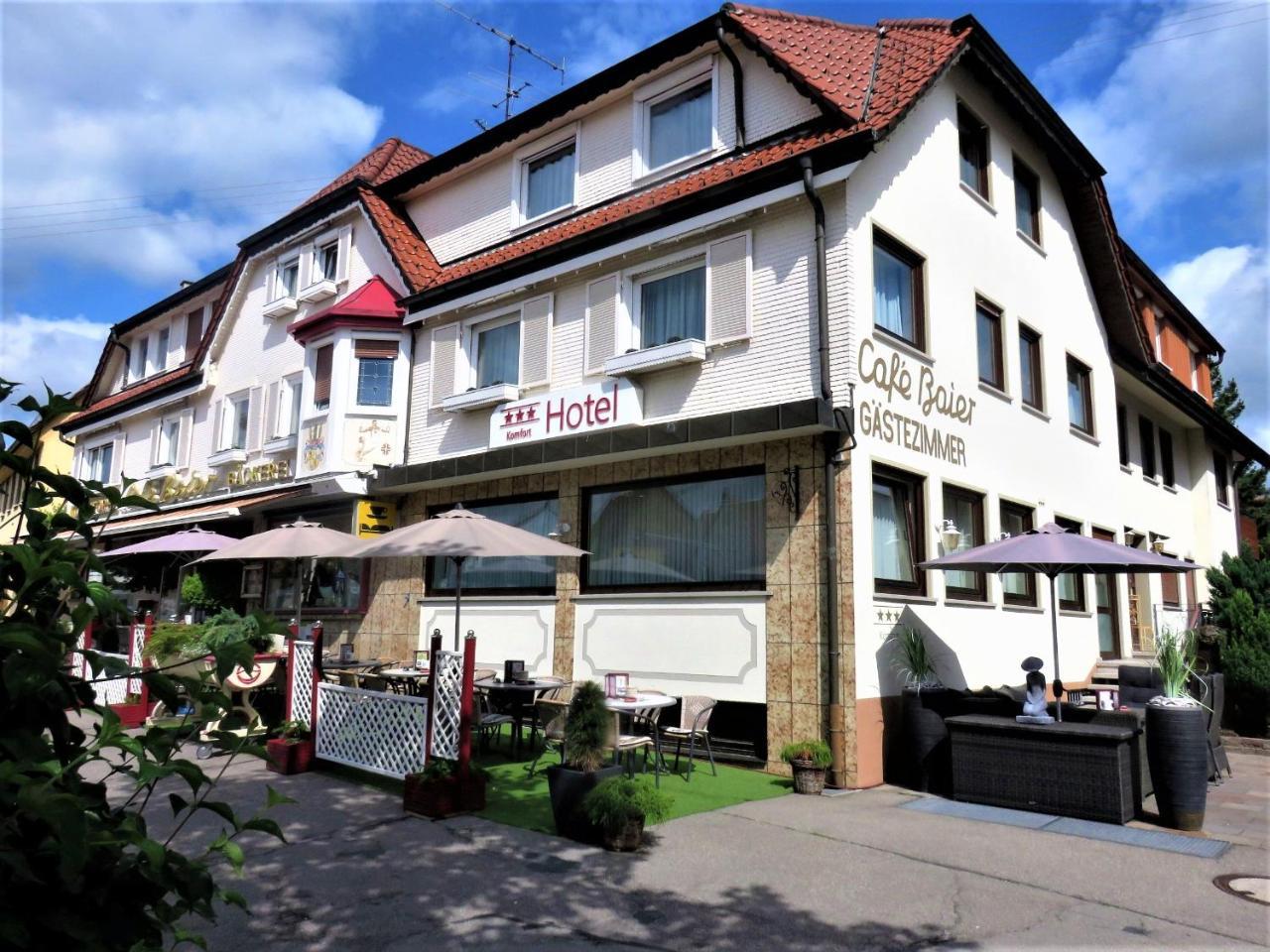 Hotel Conditorei Cafe Baier Schoemberg  Екстер'єр фото